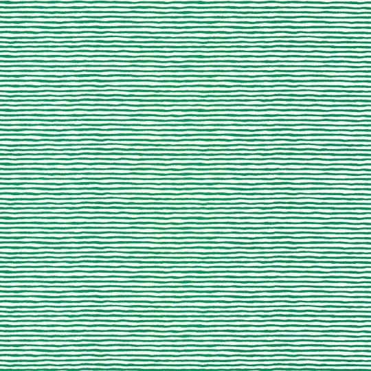 Green and White Stripes Italian Paper ~ Tassotti ~ Reversible Print